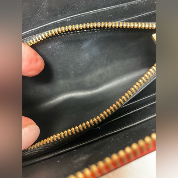 LOEWE RED LEATHER PUZZLE LONG ZIP WALLET - Picture 10 of 10